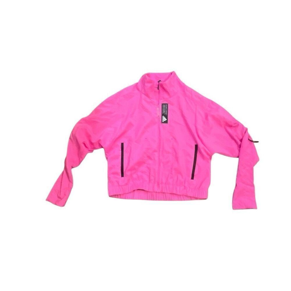Adidas, hot pink women’s size small jacket super cute